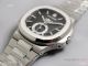 GR Factory Patek Philippe Nautilus Annual Calendar Moonphase Watch Black Dial (2)_th.jpg